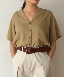 TODAYFUL | カラーレスラフシャツ(シャツ/ブラウス)