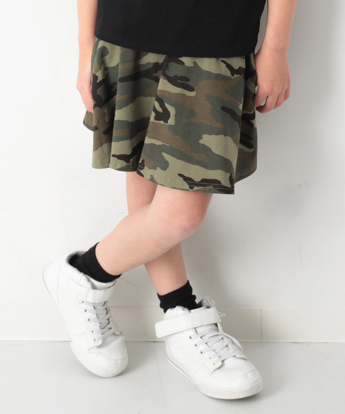 devirock（デビロック）の「ポケット付き 総柄1分丈スカッツ（スカート・キッズ・その他1/その他2/その他3/その他4/その他5/その他6/その他7/その他8/その他9/その他10/その他11/その他12/その他13・80ｃｍ/90cm/95cm/100cm/110cm/120cm/130cm/140cm/150cm/160cm）」の2枚目の写真