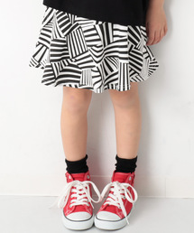 devirock | ポケット付き 総柄1分丈スカッツ(スカート)