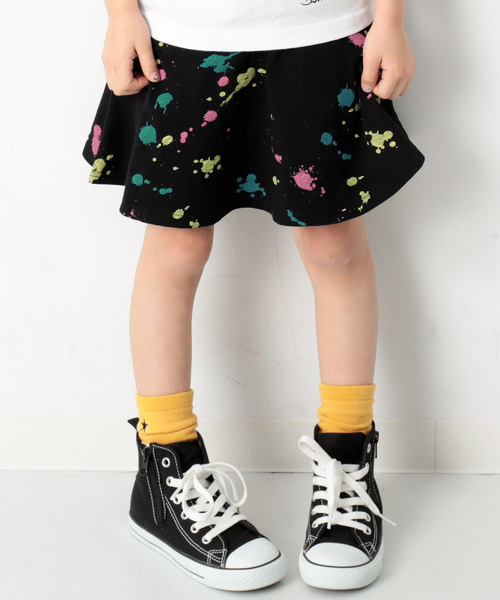 devirock（デビロック）の「ポケット付き 総柄1分丈スカッツ（スカート・キッズ・その他1/その他2/その他3/その他4/その他5/その他6/その他7/その他8/その他9/その他10/その他11/その他12/その他13・80ｃｍ/90cm/95cm/100cm/110cm/120cm/130cm/140cm/150cm/160cm）」の4枚目の写真