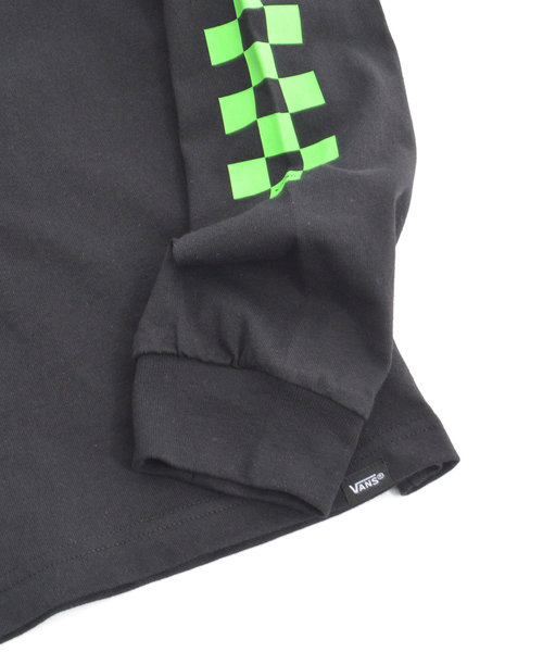 ROOPTOKYO(ループトウキョウ)の「VANS/ヴァンズ Neon Checker Racing L/S T-Shirt(Tシャツ/カットソー・メンズ・ホワイト/ブラック/イエロー・M/L/XL)」の14枚目の写真
