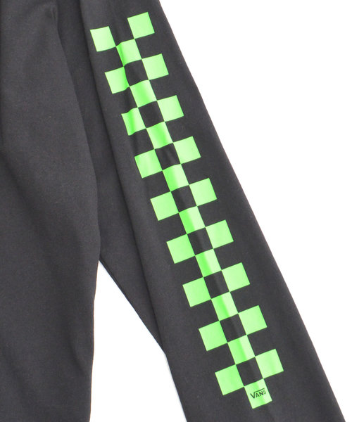 ROOPTOKYO(ループトウキョウ)の「VANS/ヴァンズ Neon Checker Racing L/S T-Shirt(Tシャツ/カットソー・メンズ・ホワイト/ブラック/イエロー・M/L/XL)」の7枚目の写真