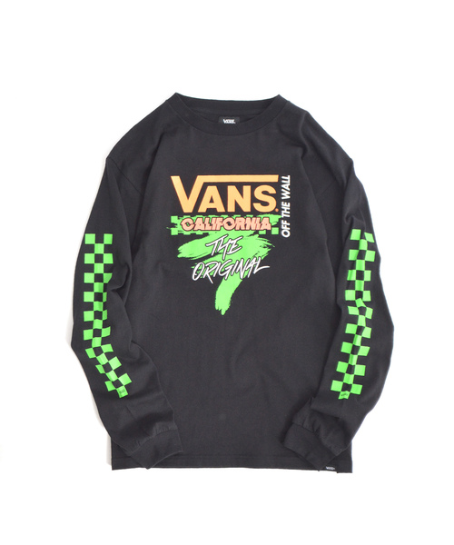 ROOPTOKYO(ループトウキョウ)の「VANS/ヴァンズ Neon Checker Racing L/S T-Shirt(Tシャツ/カットソー・メンズ・ホワイト/ブラック/イエロー・M/L/XL)」の12枚目の写真