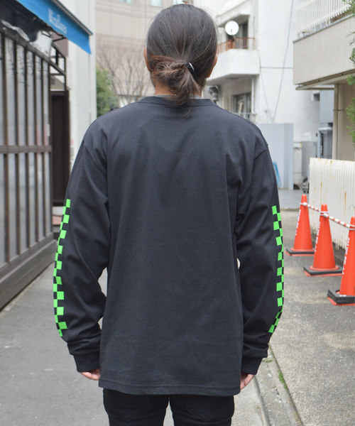 ROOPTOKYO(ループトウキョウ)の「VANS/ヴァンズ Neon Checker Racing L/S T-Shirt(Tシャツ/カットソー・メンズ・ホワイト/ブラック/イエロー・M/L/XL)」の17枚目の写真
