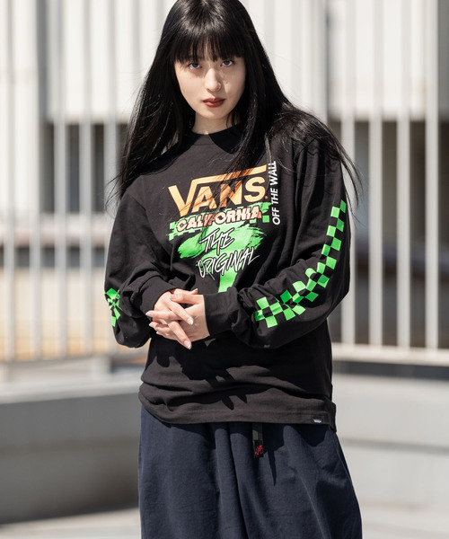 【VANSアパレル(WJ)】M Neon Signboard TEE WHITE 国内発送 VANSアパレル(WJ)】M Neon Signboard TEE WHITE 国内発送 VANS