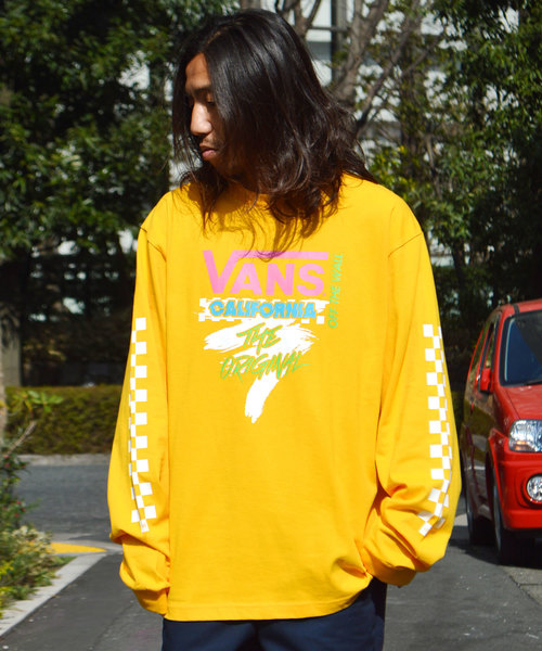 ROOPTOKYO(ループトウキョウ)の「VANS/ヴァンズ Neon Checker Racing L/S T-Shirt(Tシャツ/カットソー・メンズ・ホワイト/ブラック/イエロー・M/L/XL)」の21枚目の写真