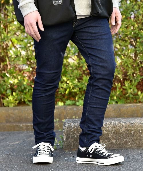 Lee(リー)の「Lee:【RIDER】スキニーデニム COOL(その他パンツ・メンズ・ネイビー/ブルー・SMALL/MEDIUM/LARGE)」の1枚目の写真