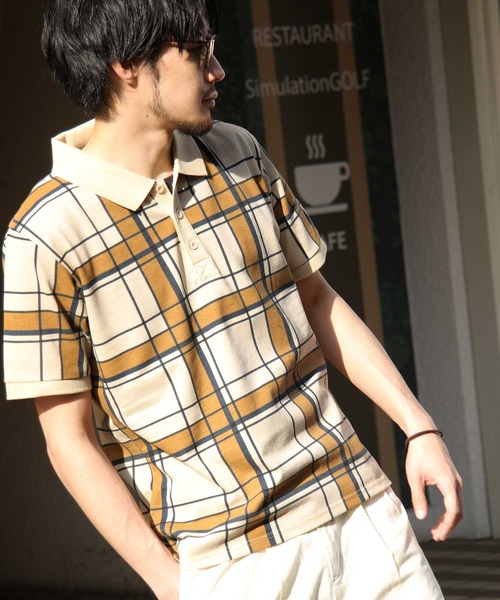 ZIP FIVE(ジップファイブ)の「【ZIP FIVE】【接触冷感・吸水速乾】クイックドライカノコポロシャツ(ポロシャツ・メンズ・ホワイト/ネイビー/グレー/ブラック/ダークネイビー/ブルー系その他/ブルー系その他2/ホワイト系その他/ホワイト系その他2/グレー系その他/レッド系その他/ホワイト×ブラック/ホワイト×グレー/ホワイト系その他6/ベージュ系その他/ブルー系その他3/ブルー系その他4/ブルー系その他5/ブルー系その他6/ブルー系その他7/ベージュ系/ネイビー系/ブラック系/ブラック系1・SMALL/MEDIUM/LARGE/X-LARGE/XX-LARGE)」の13枚目の写真