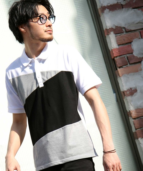 ZIP FIVE(ジップファイブ)の「【ZIP FIVE】【接触冷感・吸水速乾】クイックドライカノコポロシャツ(ポロシャツ・メンズ・ホワイト/ネイビー/グレー/ブラック/ダークネイビー/ブルー系その他/ブルー系その他2/ホワイト系その他/ホワイト系その他2/グレー系その他/レッド系その他/ホワイト×ブラック/ホワイト×グレー/ホワイト系その他6/ベージュ系その他/ブルー系その他3/ブルー系その他4/ブルー系その他5/ブルー系その他6/ブルー系その他7/ベージュ系/ネイビー系/ブラック系/ブラック系1・SMALL/MEDIUM/LARGE/X-LARGE/XX-LARGE)」の3枚目の写真