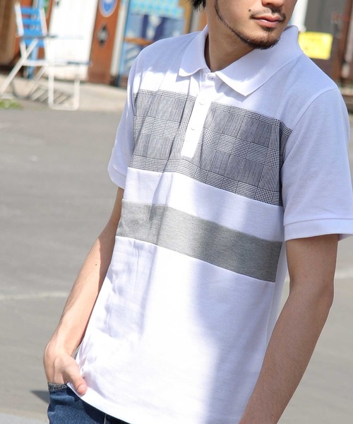 ZIP FIVE(ジップファイブ)の「【ZIP FIVE】【接触冷感・吸水速乾】クイックドライカノコポロシャツ(ポロシャツ・メンズ・ホワイト/ネイビー/グレー/ブラック/ダークネイビー/ブルー系その他/ブルー系その他2/ホワイト系その他/ホワイト系その他2/グレー系その他/レッド系その他/ホワイト×ブラック/ホワイト×グレー/ホワイト系その他6/ベージュ系その他/ブルー系その他3/ブルー系その他4/ブルー系その他5/ブルー系その他6/ブルー系その他7/ベージュ系/ネイビー系/ブラック系/ブラック系1・SMALL/MEDIUM/LARGE/X-LARGE/XX-LARGE)」の4枚目の写真