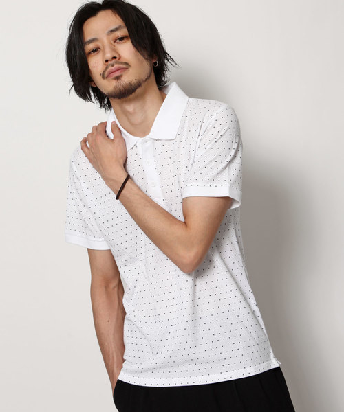 ZIP FIVE(ジップファイブ)の「【ZIP FIVE】【接触冷感・吸水速乾】クイックドライカノコポロシャツ(ポロシャツ・メンズ・ホワイト/ネイビー/グレー/ブラック/ダークネイビー/ブルー系その他/ブルー系その他2/ホワイト系その他/ホワイト系その他2/グレー系その他/レッド系その他/ホワイト×ブラック/ホワイト×グレー/ホワイト系その他6/ベージュ系その他/ブルー系その他3/ブルー系その他4/ブルー系その他5/ブルー系その他6/ブルー系その他7/ベージュ系/ネイビー系/ブラック系/ブラック系1・SMALL/MEDIUM/LARGE/X-LARGE/XX-LARGE)」の5枚目の写真