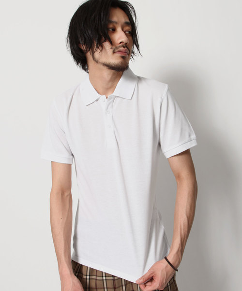 ZIP FIVE(ジップファイブ)の「【ZIP FIVE】【接触冷感・吸水速乾】クイックドライカノコポロシャツ(ポロシャツ・メンズ・ホワイト/ネイビー/グレー/ブラック/ダークネイビー/ブルー系その他/ブルー系その他2/ホワイト系その他/ホワイト系その他2/グレー系その他/レッド系その他/ホワイト×ブラック/ホワイト×グレー/ホワイト系その他6/ベージュ系その他/ブルー系その他3/ブルー系その他4/ブルー系その他5/ブルー系その他6/ブルー系その他7/ベージュ系/ネイビー系/ブラック系/ブラック系1・SMALL/MEDIUM/LARGE/X-LARGE/XX-LARGE)」の2枚目の写真