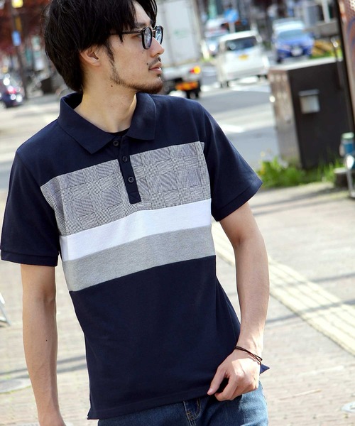 ZIP FIVE(ジップファイブ)の「【ZIP FIVE】【接触冷感・吸水速乾】クイックドライカノコポロシャツ(ポロシャツ・メンズ・ホワイト/ネイビー/グレー/ブラック/ダークネイビー/ブルー系その他/ブルー系その他2/ホワイト系その他/ホワイト系その他2/グレー系その他/レッド系その他/ホワイト×ブラック/ホワイト×グレー/ホワイト系その他6/ベージュ系その他/ブルー系その他3/ブルー系その他4/ブルー系その他5/ブルー系その他6/ブルー系その他7/ベージュ系/ネイビー系/ブラック系/ブラック系1・SMALL/MEDIUM/LARGE/X-LARGE/XX-LARGE)」の7枚目の写真