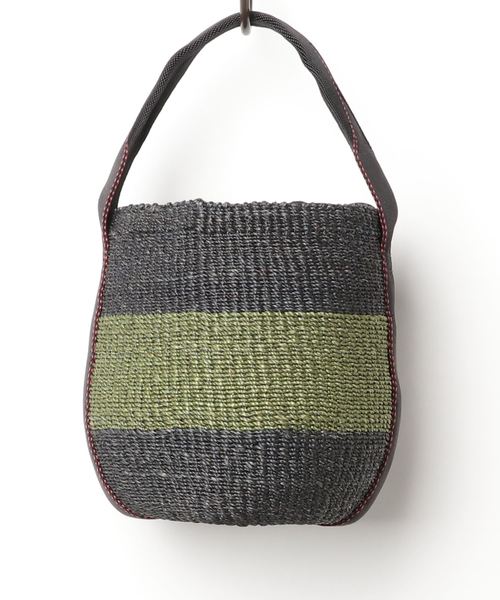 BRIEFING(ブリーフィング)の「BUCKET ROUND TOTE S / バケットラウンドトート S(ハンドバッグ・レディース・オリーブ/その他・FREE)」の1枚目の写真