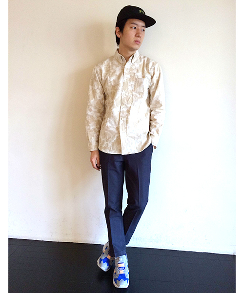 WHO'S WHO gallery（フーズフーギャラリー）の「STICKIES01（スラックス・メンズ・インディゴブルー/ネイビー/ダークブルー/ブルー・SMALL/MEDIUM/LARGE）」の14枚目の写真