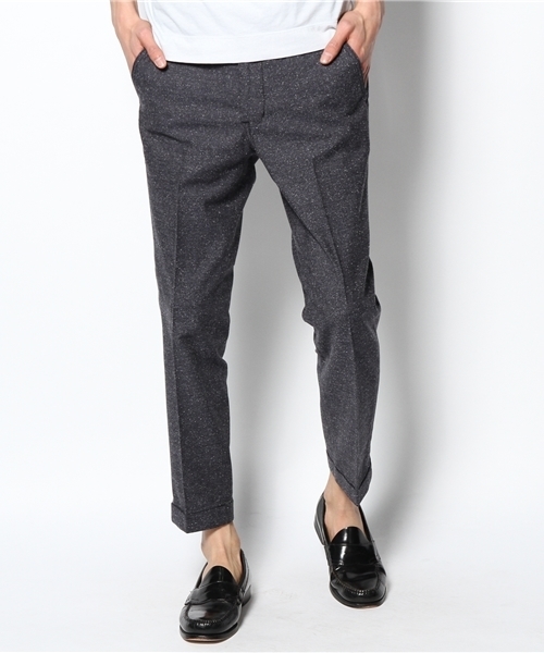 WHO'S WHO gallery（フーズフーギャラリー）の「STICKIES01（スラックス・メンズ・インディゴブルー/ネイビー/ダークブルー/ブルー・SMALL/MEDIUM/LARGE）」の2枚目の写真