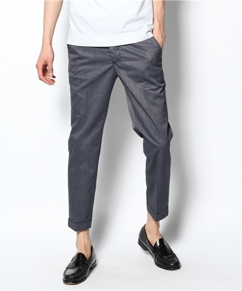 WHO'S WHO gallery（フーズフーギャラリー）の「STICKIES01（スラックス・メンズ・インディゴブルー/ネイビー/ダークブルー/ブルー・SMALL/MEDIUM/LARGE）」の3枚目の写真