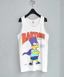 DOMREBELバート・シンプソン タンクトップ 黒　USED DOMREBEL Bart Simpson Tank Top Black USED Tank Tops
