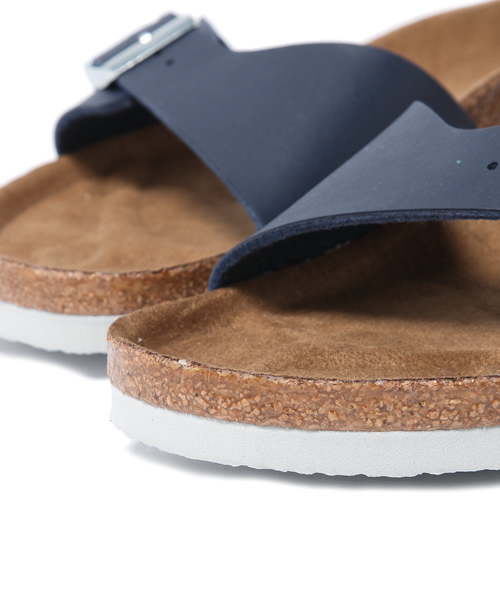 SHIPS（シップス）の「BIRKENSTOCK: 『MADRID』 ルームシューズ（サンダル・メンズ・ホワイト/ネイビー・41/42/43/40）」の3枚目の写真