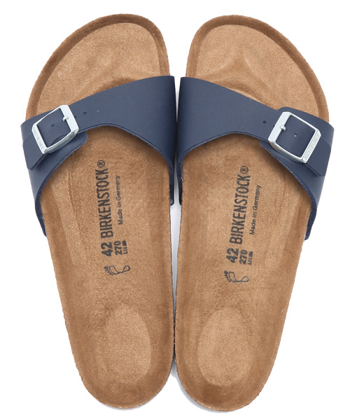 SHIPS（シップス）の「BIRKENSTOCK: 『MADRID』 ルームシューズ（サンダル・メンズ・ホワイト/ネイビー・41/42/43/40）」の7枚目の写真