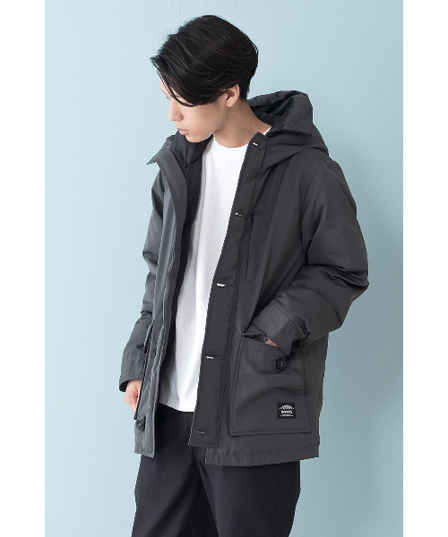 OUTDOOR PRODUCTS(アウトドアプロダクツ)の「【OUTDOOR PRODUCTS】撥水蓄熱中綿コート(その他アウター・メンズ・チャコールグレー/ブラック/ベージュ・SMALL/MEDIUM/LARGE/X-LARGE)」の1枚目の写真