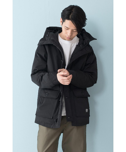OUTDOOR PRODUCTS(アウトドアプロダクツ)の「【OUTDOOR PRODUCTS】撥水蓄熱中綿コート(その他アウター・メンズ・チャコールグレー/ブラック/ベージュ・SMALL/MEDIUM/LARGE/X-LARGE)」の2枚目の写真