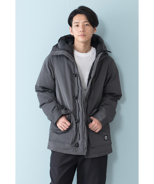 OUTDOOR PRODUCTS(アウトドアプロダクツ)の「【OUTDOOR PRODUCTS】撥水蓄熱中綿コート(その他アウター・メンズ・チャコールグレー/ブラック/ベージュ・SMALL/MEDIUM/LARGE/X-LARGE)」の13枚目の写真