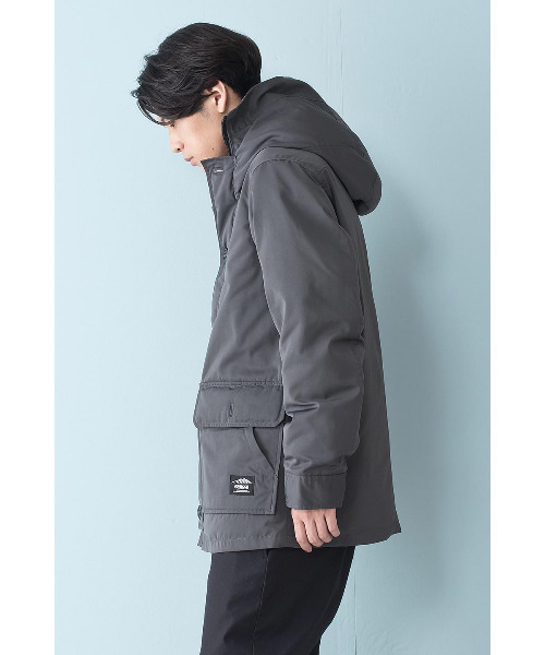 OUTDOOR PRODUCTS(アウトドアプロダクツ)の「【OUTDOOR PRODUCTS】撥水蓄熱中綿コート(その他アウター・メンズ・チャコールグレー/ブラック/ベージュ・SMALL/MEDIUM/LARGE/X-LARGE)」の11枚目の写真
