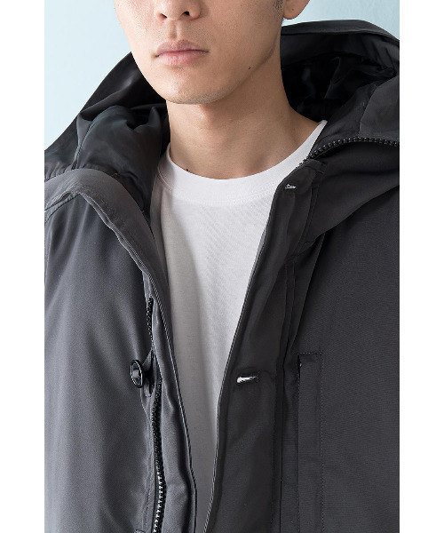 OUTDOOR PRODUCTS(アウトドアプロダクツ)の「【OUTDOOR PRODUCTS】撥水蓄熱中綿コート(その他アウター・メンズ・チャコールグレー/ブラック/ベージュ・SMALL/MEDIUM/LARGE/X-LARGE)」の9枚目の写真