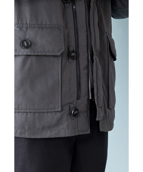 OUTDOOR PRODUCTS(アウトドアプロダクツ)の「【OUTDOOR PRODUCTS】撥水蓄熱中綿コート(その他アウター・メンズ・チャコールグレー/ブラック/ベージュ・SMALL/MEDIUM/LARGE/X-LARGE)」の5枚目の写真