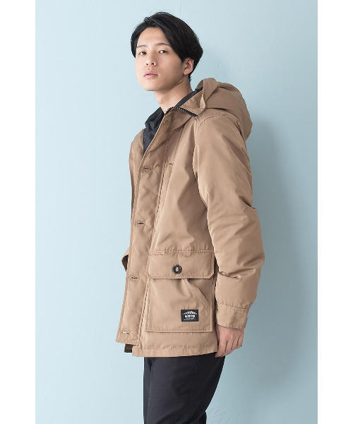 OUTDOOR PRODUCTS(アウトドアプロダクツ)の「【OUTDOOR PRODUCTS】撥水蓄熱中綿コート(その他アウター・メンズ・チャコールグレー/ブラック/ベージュ・SMALL/MEDIUM/LARGE/X-LARGE)」の17枚目の写真