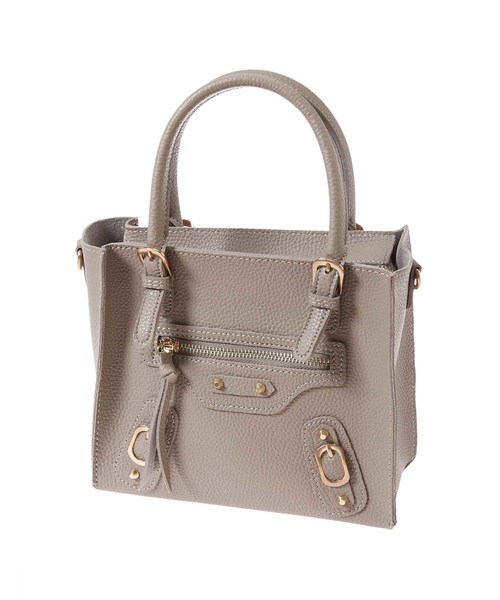 fifth（フィフス）の「スクエアデザインハンドバッグ（ハンドバッグ・レディース・アイボリー/モカ/ブラック・FREE）」の18枚目の写真