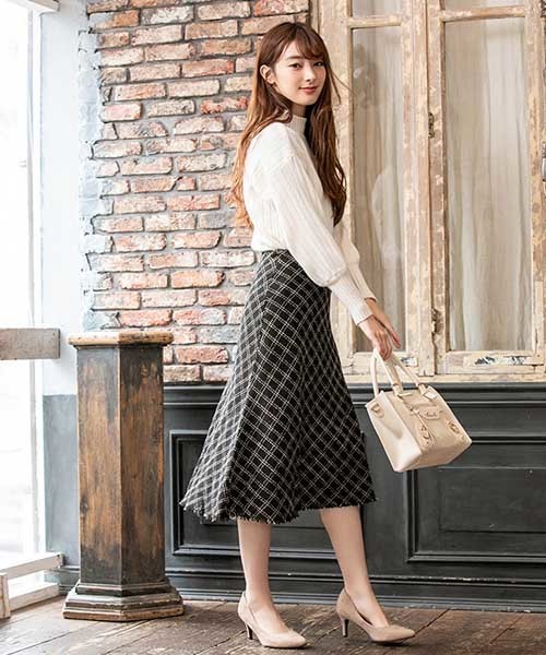 fifth（フィフス）の「スクエアデザインハンドバッグ（ハンドバッグ・レディース・アイボリー/モカ/ブラック・FREE）」の9枚目の写真