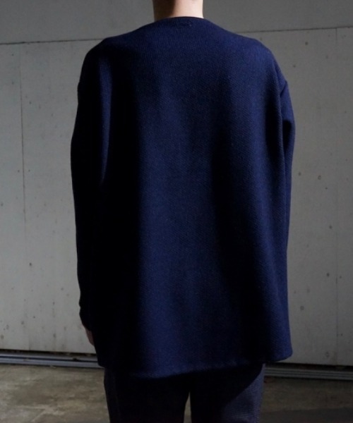 Milok（ミロック）の「SLEEPING KNIT（ニット/セーター・メンズ・ネイビー・44/46）」の3枚目の写真