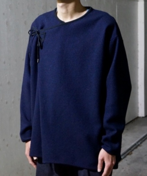 Milok（ミロック）の「SLEEPING KNIT（ニット/セーター・メンズ・ネイビー・44/46）」の5枚目の写真