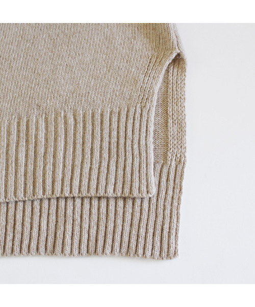 MODE ROBE（モードローブ）の「Vネックルーズニット（ニット/セーター・レディース・ライトグレー/ダークグレー/ブラウン/ベージュ・FREE）」の19枚目の写真