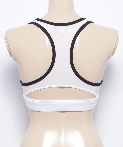 Reebok（リーボック）の「 ヒーロー ミディアムインパクト レーサー ブラ / Hero Medium-Impact Racer Bra（スポーツブラ・レディース・ホワイト/ブラック/ネイビー・LARGE/X-LARGE/X-SMALL/SMALL/MEDIUM）」の11枚目の写真