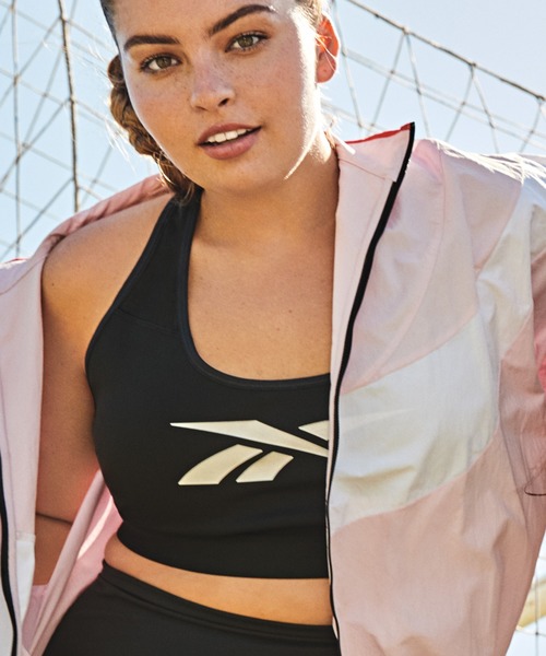 Reebok（リーボック）の「 ヒーロー ミディアムインパクト レーサー ブラ / Hero Medium-Impact Racer Bra（スポーツブラ・レディース・ホワイト/ブラック/ネイビー・LARGE/X-LARGE/X-SMALL/SMALL/MEDIUM）」の3枚目の写真