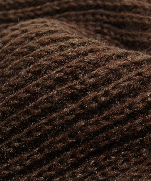 goa（ゴア）の「ﾘﾌﾞ編みｶﾗｰﾆｯﾄｷｬｯﾌﾟ（ニットキャップ/ビーニー・レディース・ブラウン/ベージュ/ネイビー/マスタード/モカ・FREE）」の8枚目の写真