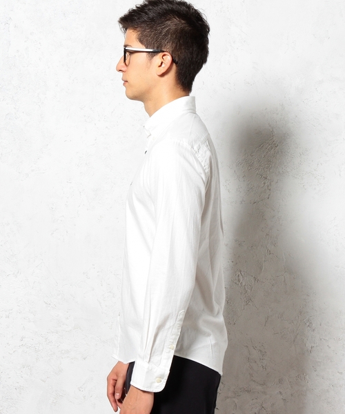 green label relaxing(グリーンレーベルリラクシング)の「B/CRAZY VIYELLA EMBRO シャツ ◆(シャツ/ブラウス・メンズ・ホワイト/ワインレッド/ネイビー/ブラック/オレンジ/パープル・MEDIUM/SMALL/LARGE/X-LARGE/X-SMALL)」の9枚目の写真