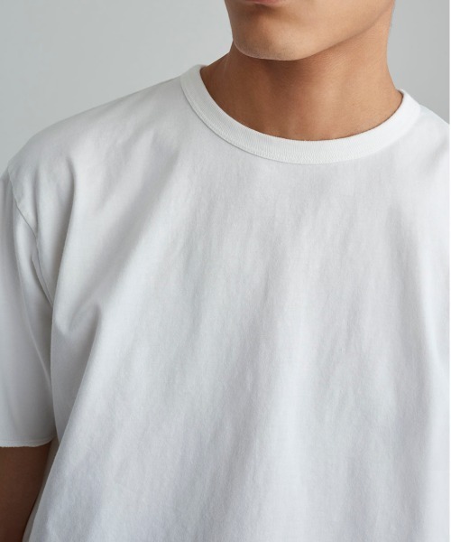 Saturdays NYC(サタデーズ ニューヨークシティ )の「Jesse T-Shirt(Tシャツ/カットソー・メンズ・ホワイト/ネイビー・X-LARGE/X-SMALL/S/M/L)」の4枚目の写真