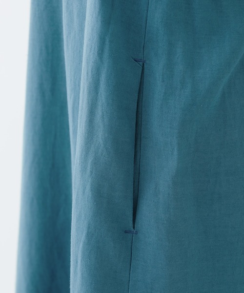 MILKFED.(ミルクフェド)の「CROSS BACK DRESS(ワンピース・レディース・ライトブルー/ベージュ/ライトグリーン・ONE SIZE)」の5枚目の写真