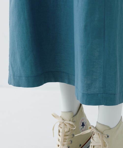 MILKFED.(ミルクフェド)の「CROSS BACK DRESS(ワンピース・レディース・ライトブルー/ベージュ/ライトグリーン・ONE SIZE)」の6枚目の写真