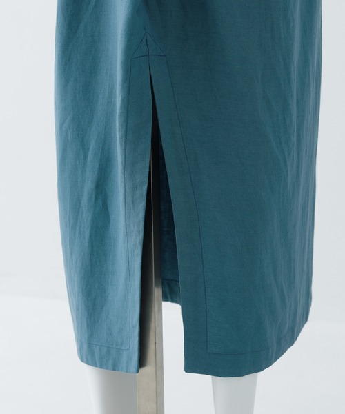 MILKFED.(ミルクフェド)の「CROSS BACK DRESS(ワンピース・レディース・ライトブルー/ベージュ/ライトグリーン・ONE SIZE)」の8枚目の写真