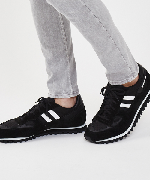 5351 POUR LES HOMMES（ゴーサンゴーイチプールオム）の「ZDA別注レザースニーカー（スニーカー・メンズ・ホワイト/ブラック・44/40/41/42/43/45）」の2枚目の写真