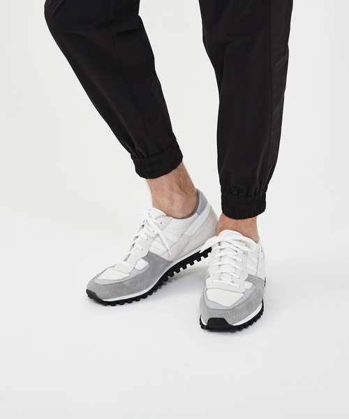 5351 POUR LES HOMMES（ゴーサンゴーイチプールオム）の「ZDA別注レザースニーカー（スニーカー・メンズ・ホワイト/ブラック・44/40/41/42/43/45）」の9枚目の写真