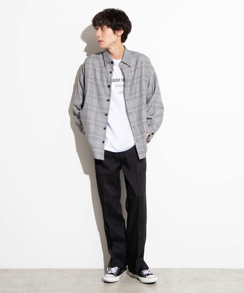 WEGO（ウィゴー）の「WEGO/【セットアップ対応商品】TRチェックシャツ（シャツ/ブラウス・メンズ・ベージュ系その他2/グレー系その他2/ベージュ系その他3・LARGE/MEDIUM）」の18枚目の写真