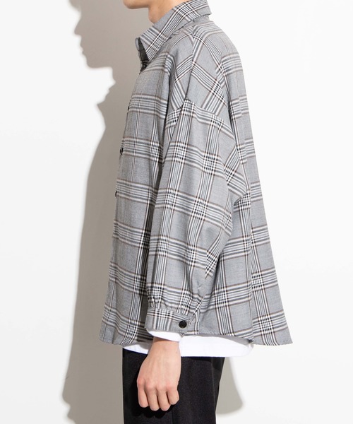 WEGO（ウィゴー）の「WEGO/【セットアップ対応商品】TRチェックシャツ（シャツ/ブラウス・メンズ・ベージュ系その他2/グレー系その他2/ベージュ系その他3・LARGE/MEDIUM）」の12枚目の写真