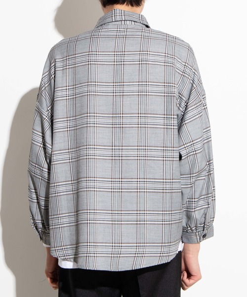 WEGO（ウィゴー）の「WEGO/【セットアップ対応商品】TRチェックシャツ（シャツ/ブラウス・メンズ・ベージュ系その他2/グレー系その他2/ベージュ系その他3・LARGE/MEDIUM）」の11枚目の写真