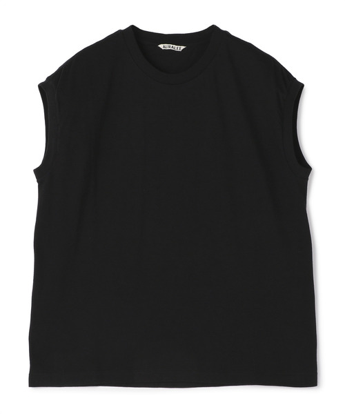 AURALEE（オーラリー）の「AURALEE / ノースリーブカットソー（Tシャツ/カットソー・レディース・ホワイト/ブラック/ライトピンク・0）」の2枚目の写真
